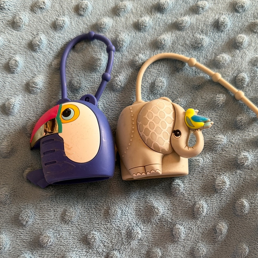 Bath & Body Works Toucan and Elephant Holders